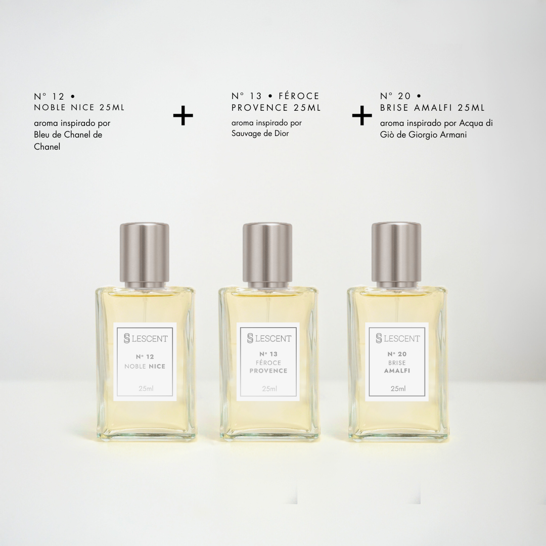 Essential Men's Trilogy Kit No. 12 + No. 13 + No. 20 | 25ml